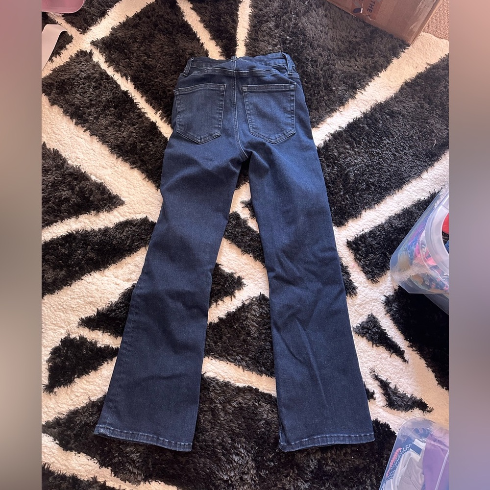 Frame denim Le Crop Mini Boot Jeans - Dante Wash size 25 - Picture 9 of 9
